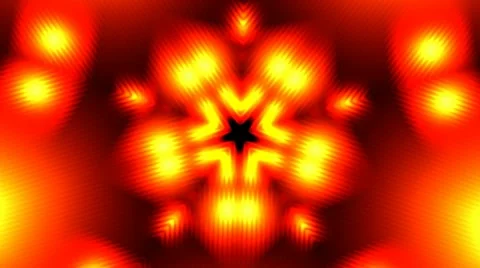 Fiery flower Stock Footage 11009071