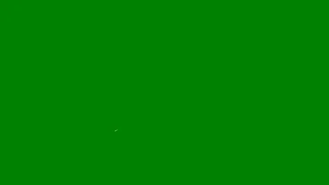 A fiery glowing motion effect transitioning on green screen ideal Video stock 301386704