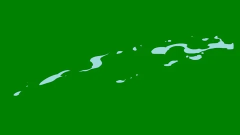 A fiery glowing streak of light transitioning across green screen perfect 库存影片 301386350