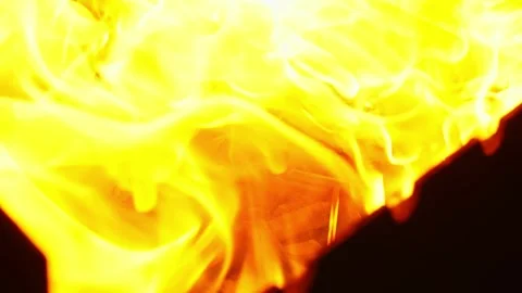 Fiery Grill Flames Dance Brightly in Outdoor Cooking Scene Stock Footage 319749522