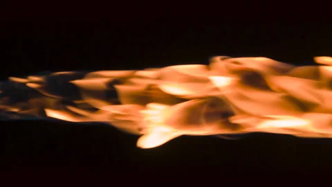 Fiery Jet in the Dark HD Pro Stock Footage 145359991