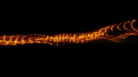 Fiery lines Video stock 287748763