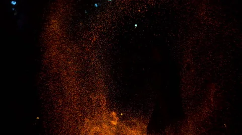 Fiery Motion Flaming Trails Stockbeeldmateriaal 41689925