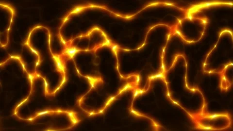 Fiery Neon Light Animated 4K Background Glowing Energy Motion Graphic Stock Footage 324705784