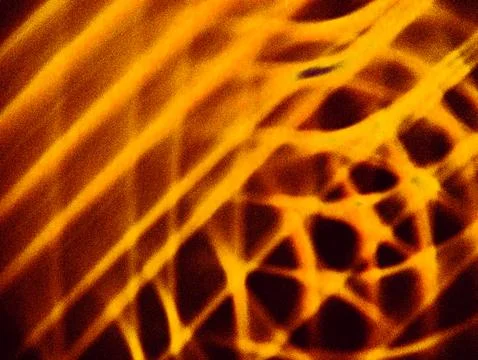 Fiery Orange Abstract Net Pattern Texture with Grunge Grain, Vibrant Fishne.. Stock Photos