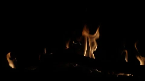 Fiery particles ascend, twisting and turning in a hypnotic display, as the Stock Footage 287530592