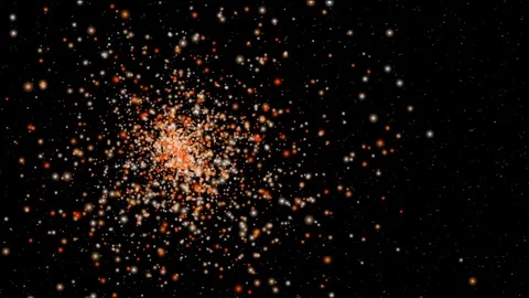 Fiery Particles Explosion 動画素材 85247808