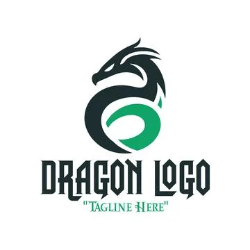 Fiery Phoenix Emblem Logo Stock-Illustration