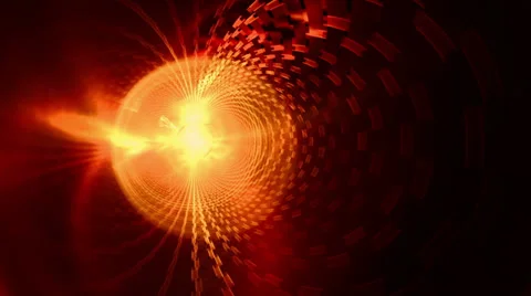 Fiery Planet Stock Footage 37044052