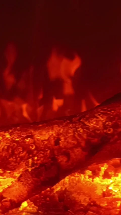 Fiery red color Stock Footage 220924439