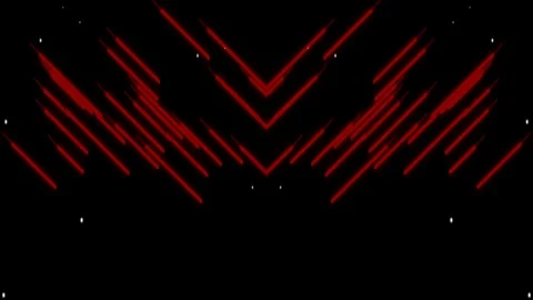 Fiery Red Meteor Shower Streaks Across Dark Night Sky Stock Footage 333083555