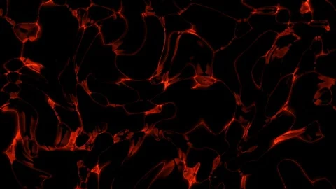 Fiery Red Swirls Abstract Background with Copy Space in Center Stock Footage 340948889