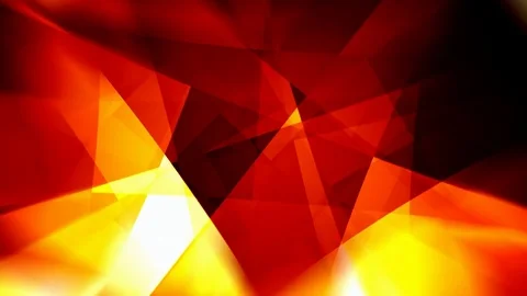 Fiery rotating triangles abstract motion background seamless loop Stock Footage 70143787