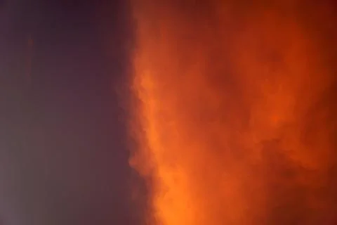 Fiery Sky Stock Photos