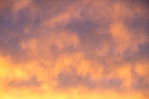 Fiery sky Stock Photos