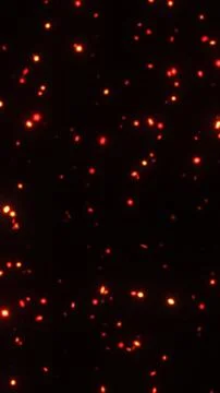 Fiery sparks background Stock Illustration