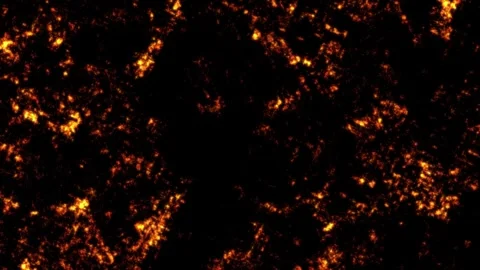 Fiery Sparks on Black Background abstract burning Stock Footage 317452651