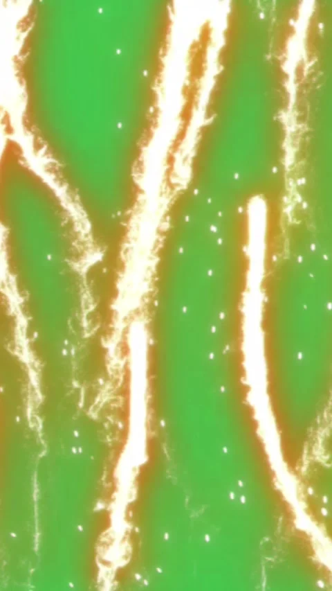 Fiery Sparks Rising Vertical Green Screen Video Overlay Stock Footage 344767380