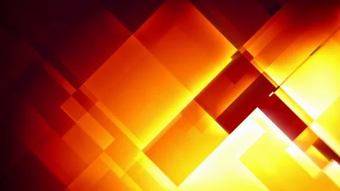 Fiery squares abstract motion background seamless loop Stock Footage 71761525