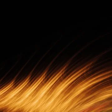 Fiery template Stock Illustration