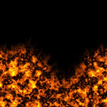 Fiery texture Stock Illustration