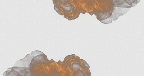 Fiery Transition Stock Footage 172273326