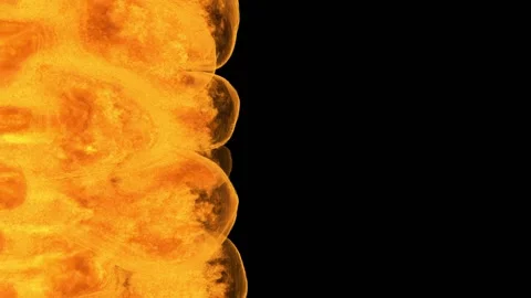 Fiery transition Stock Footage 196271753