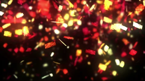 Fiesta. Abstract background with multi color particles Stock-Footage 33848827