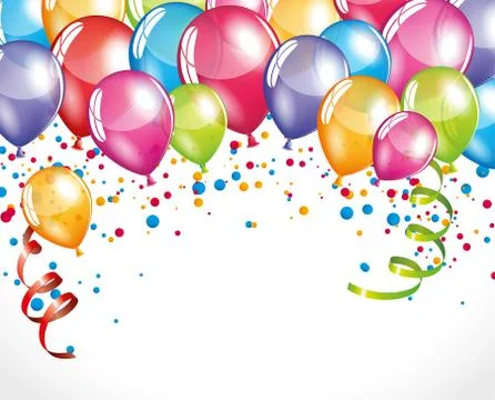 Fiesta balloons Stock Illustration