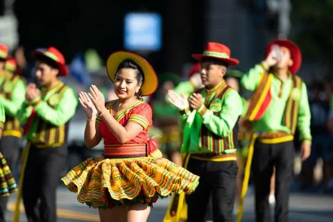 The Fiesta DC Parade Stock Photos