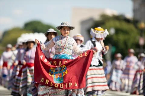 The Fiesta DC Parade Stock Photos