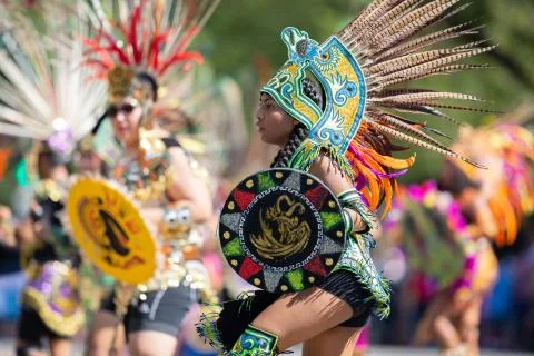 The Fiesta DC Parade Stock Photos