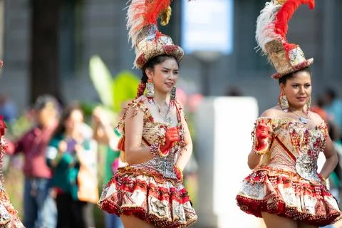 The Fiesta DC Parade Stock Photos