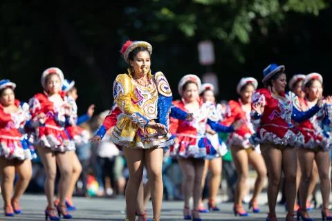 The Fiesta DC Parade Foto stock