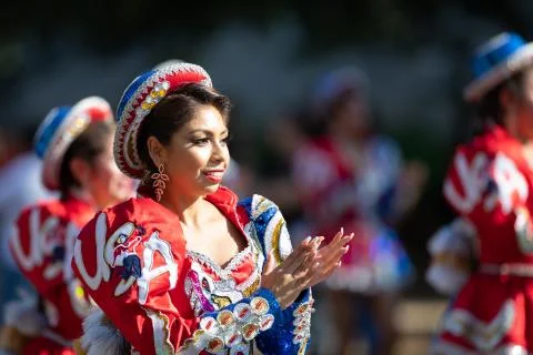 The Fiesta DC Parade Stock Photos