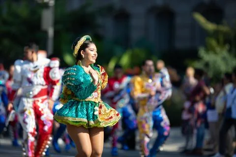 The Fiesta DC Parade Stock Photos