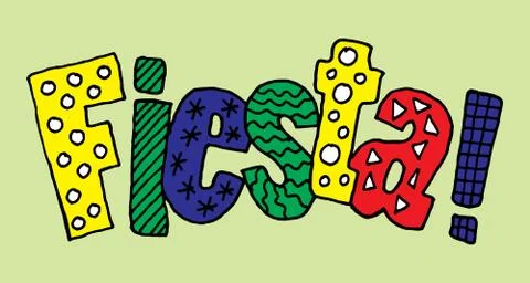 Fiesta elements Illustrazione stock