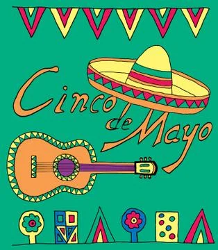 Fiesta elements Illustrazione stock