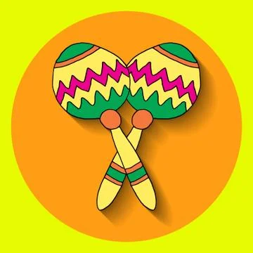 Fiesta elements Illustrazione stock