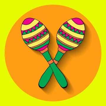 Fiesta elements Illustrazione stock