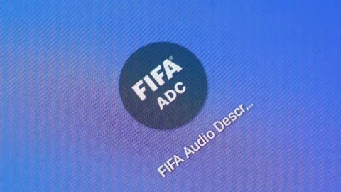 Fifa ADC App Icon Launching On Smartphone Screen: New York, USA. 19 Jul 2026 Stock Footage 340130762