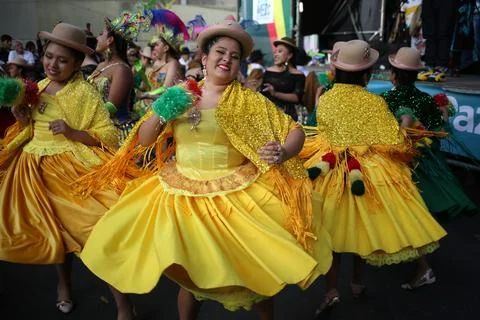 FIFA World Cup 2026 play-off tournament - Bolivia vs Suriname - fans react in Bo Stock Photos