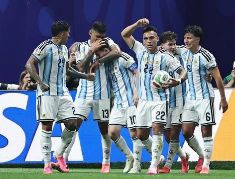 FIFA World Cup 2026 - Round of 16 - Argentina vs Egypt, Atlanta, USA - 07 Jul 20 Stock Photos