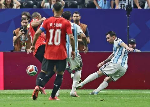 FIFA World Cup 2026 - Round of 16 - Argentina vs Egypt, Atlanta, USA - 07 Jul 20 Stock Photos