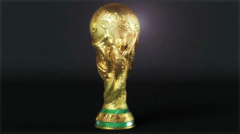 FIFA World Cup trophy 01 Stock Footage 32357804
