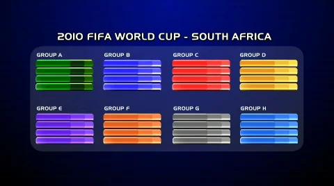 FIFA_World_Cup_2010_Rounds03_Blue Video stock 721982