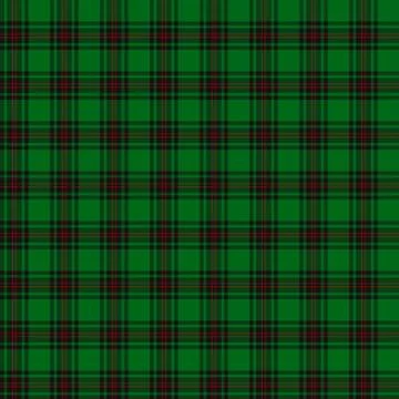 Fife District Tartan Stock Illustration