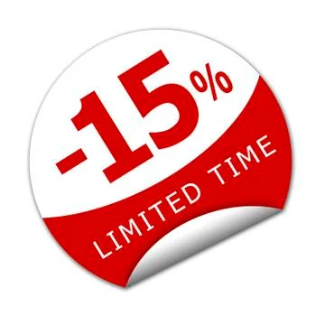 Fifteen Off Stock Illustration
