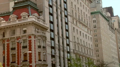 Fifth Avenue Stock Footage 49224113