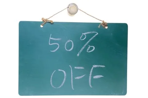 Fifty percent off Stock Photos